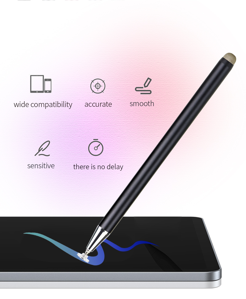 SENKUTA Stylus Pen for Touch Screens, 2-in-1 Tablet Pen Stylus